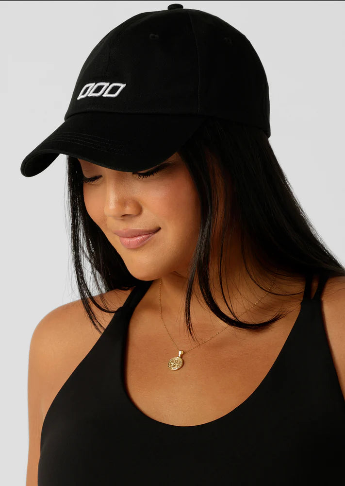 Iconic Everyday Cap - Black