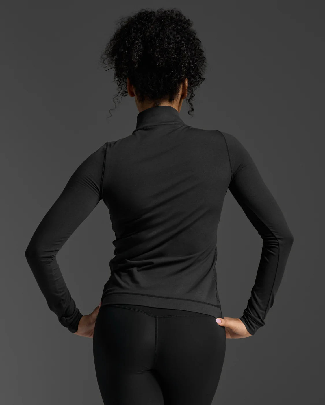Elevate your layering game with our brushed soft jersey, Flex 1/2 Zip Long Sleeve providing comfort from the mat to wherever your next move is.