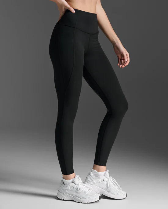 Form Soft Touch Hi-Rise Full Length Compression Tights - Black