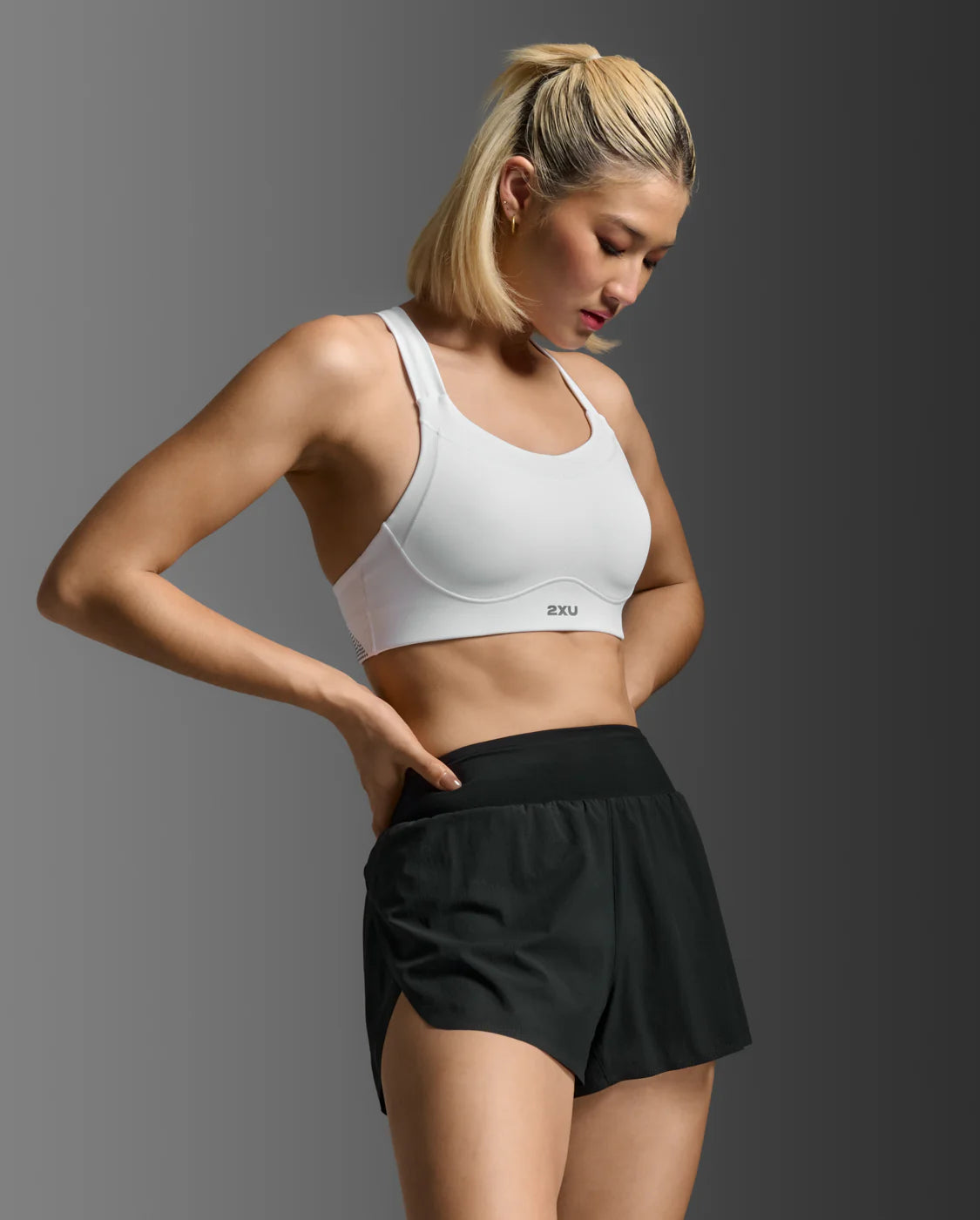 Light Speed High Impact Bra - White