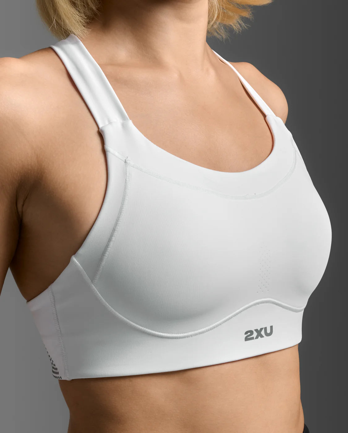 Light Speed High Impact Bra - White