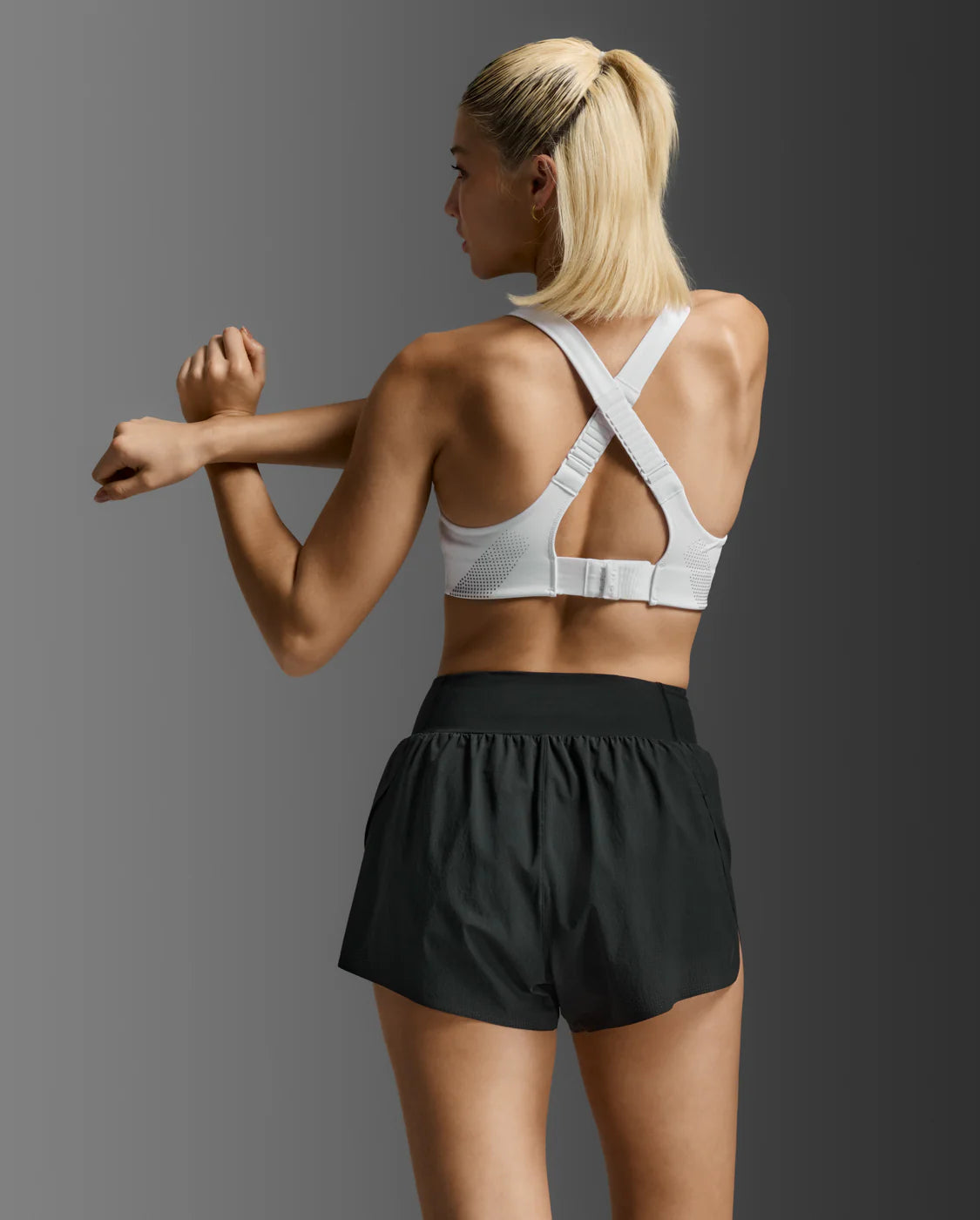 Light Speed High Impact Bra - White