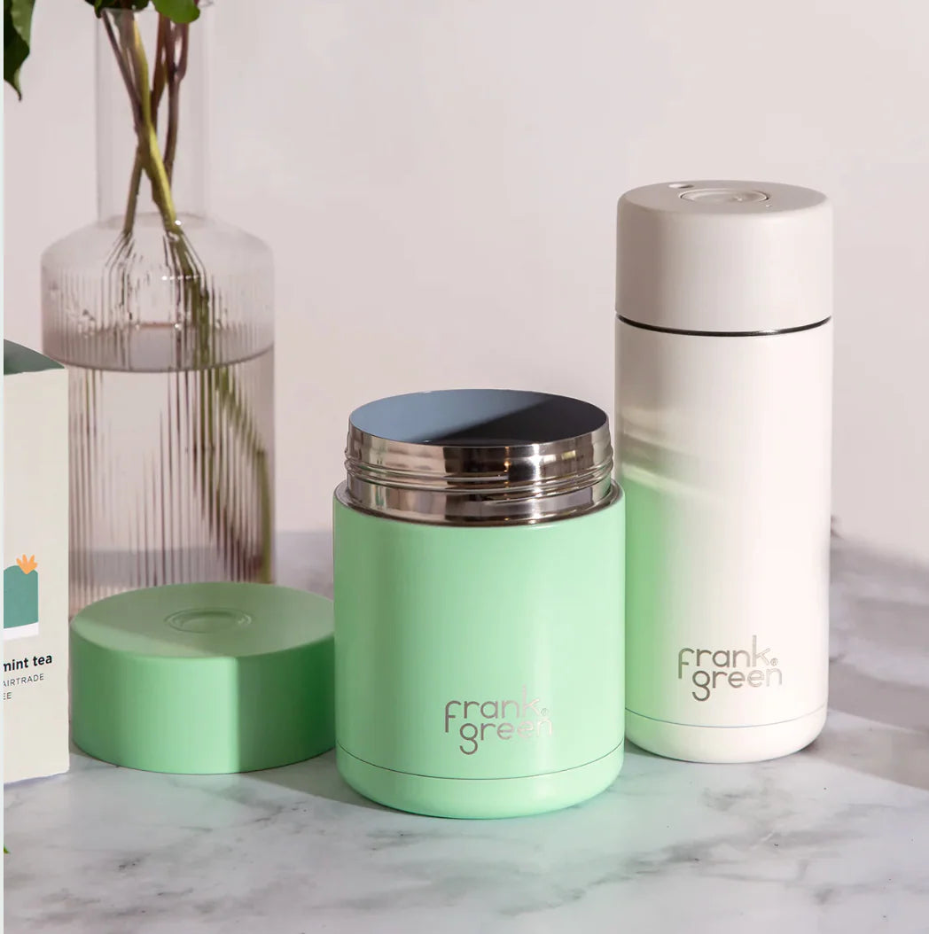 Triple Walled Insulated Food Container- 16oz (475ml) Mint Gelato