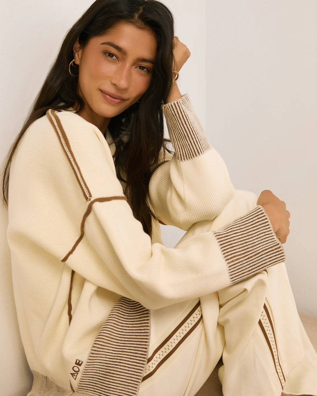 Aspen Knit Jumper - Snow
