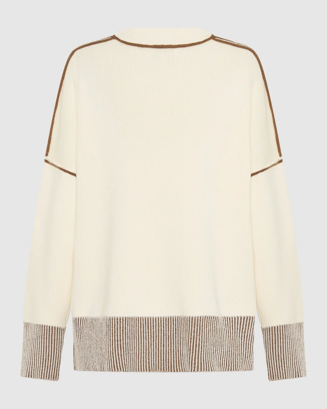 Aspen Knit Jumper - Snow