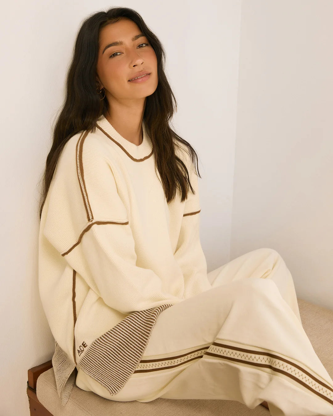 Aspen Knit Jumper - Snow