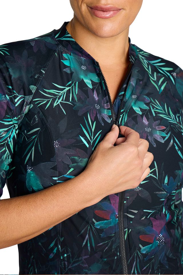 Artesands Lunafleur Seurat Sunsafe 3/4 Seeve Top