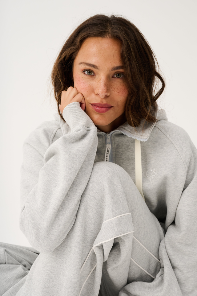 Teagan Hoodie - Grey Marle