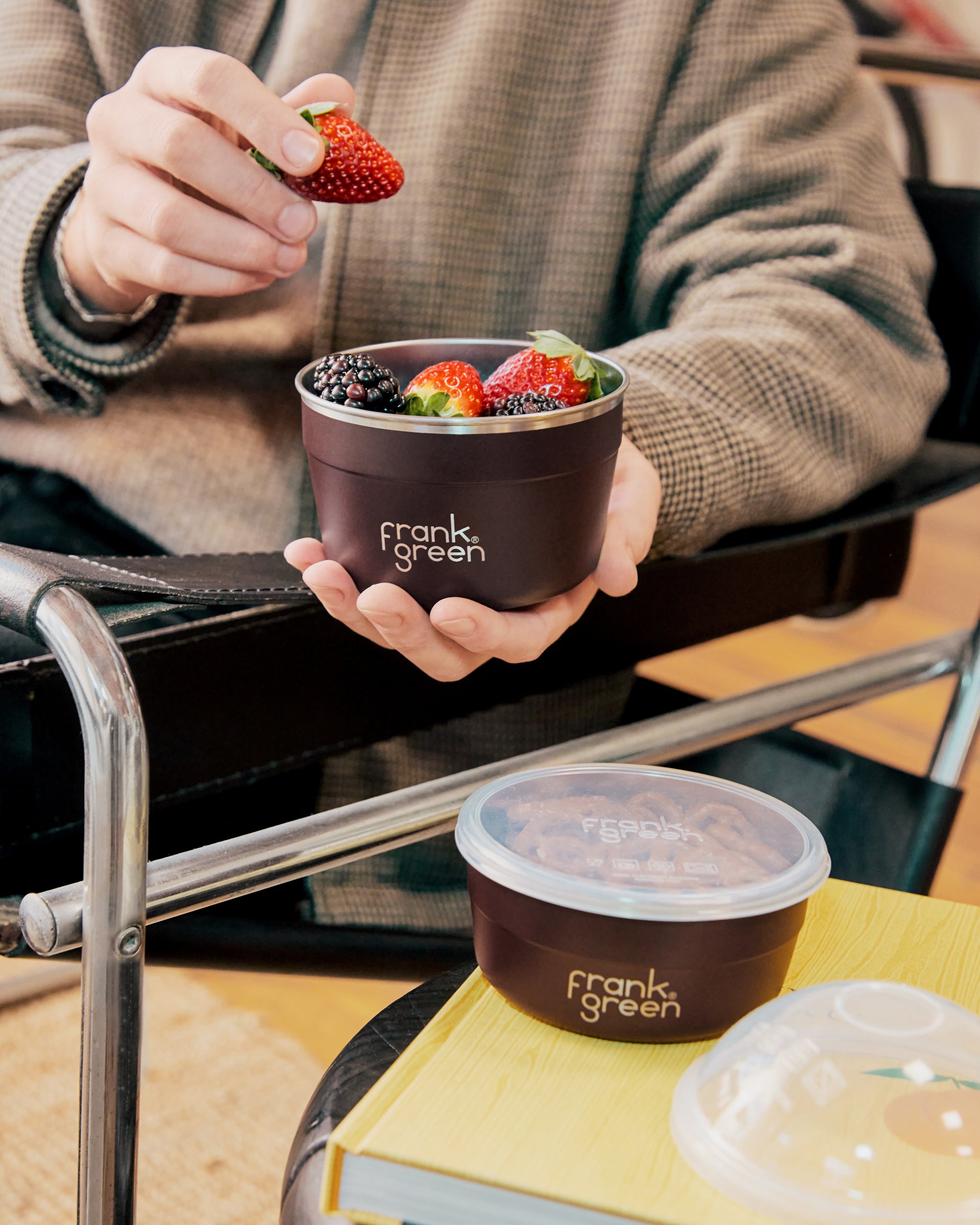 Frank Green Duo Pack To Go Bowl - Chocolate