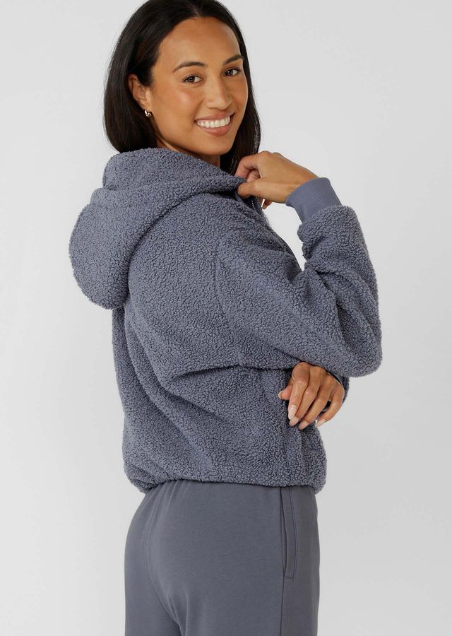 Ultra Soft Winter Layering Piece
Hooded Design with Drawcord Adjustability
Side Pockets to Stash your Essentials
Zip Front Closure
Bomber Inspired Silhouette