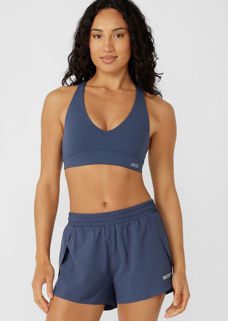 Lifted Sports Bra - Deep Dive Blue