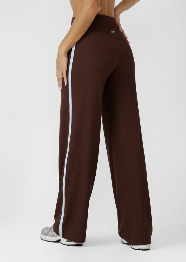 Starstruck Luxe Active Rib Pants - Espresso