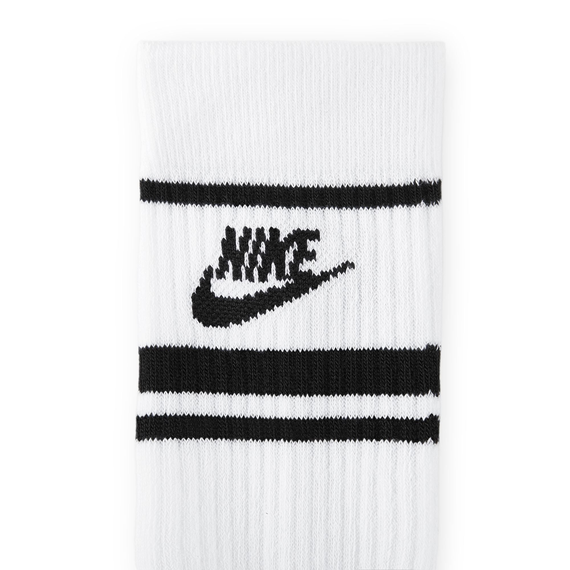 Nike Sportswear Dri-FIT Everyday Essential Crew Socks (3 Pairs) - White (medium)