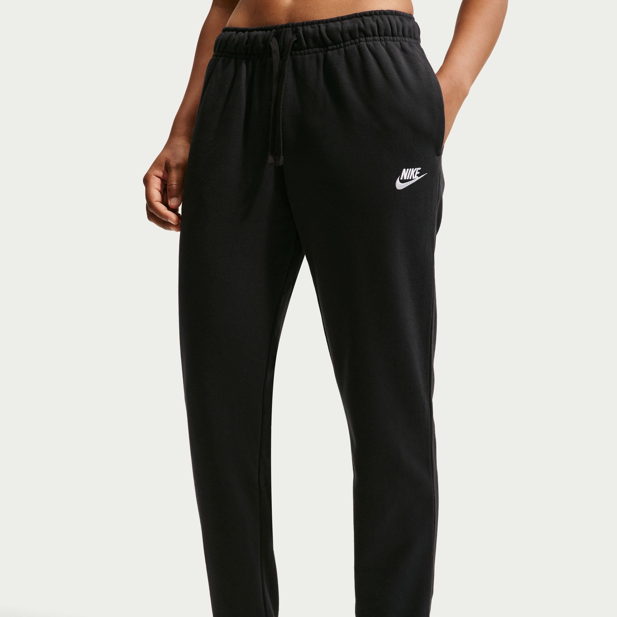 Nike Sportswear Club Fleece Mid-Rise Joggers - Black