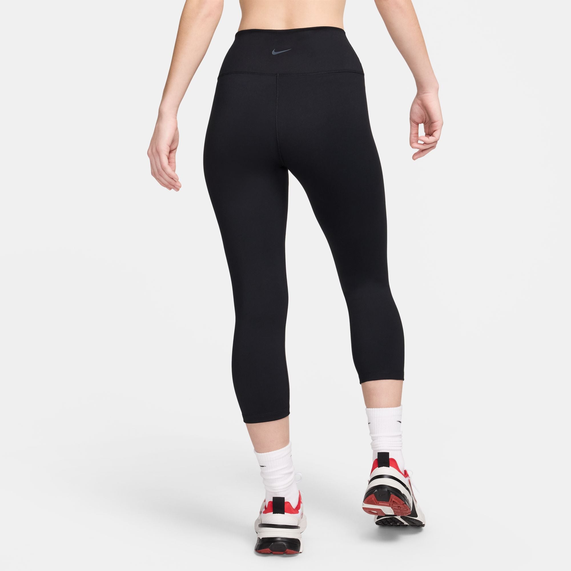 Nike One
Women's High-Waisted Crop Leggings
Up for a workout or down to chill, these leggings are the Ones that are ready for whatever you are. Their midweight, peachy-soft fabric stretches with your every move and dries quickly. Plus, a high waist is designed to meet your favorite cropped tops for a head-to-toe look that you can feel confident and comfortable in all day long.