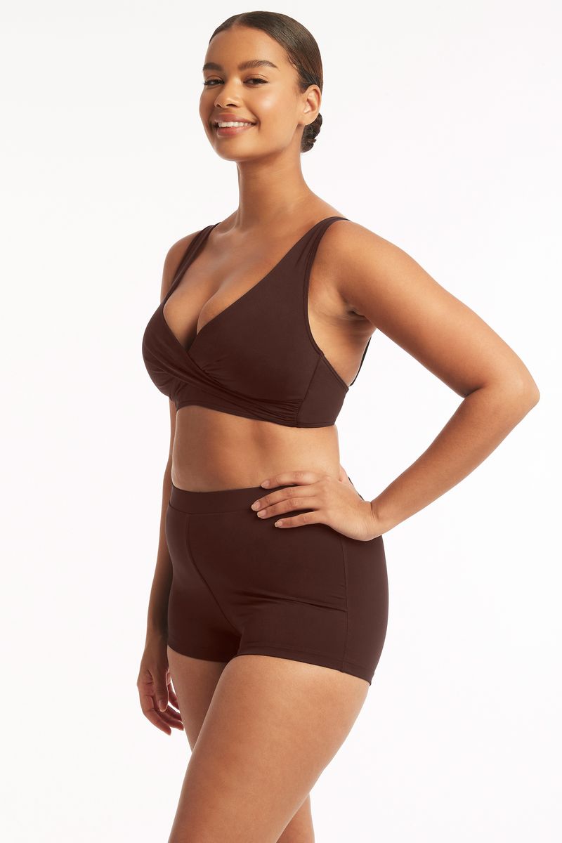 High waisted
Boy Legline
Full coverage
Powermesh lining for front & back support