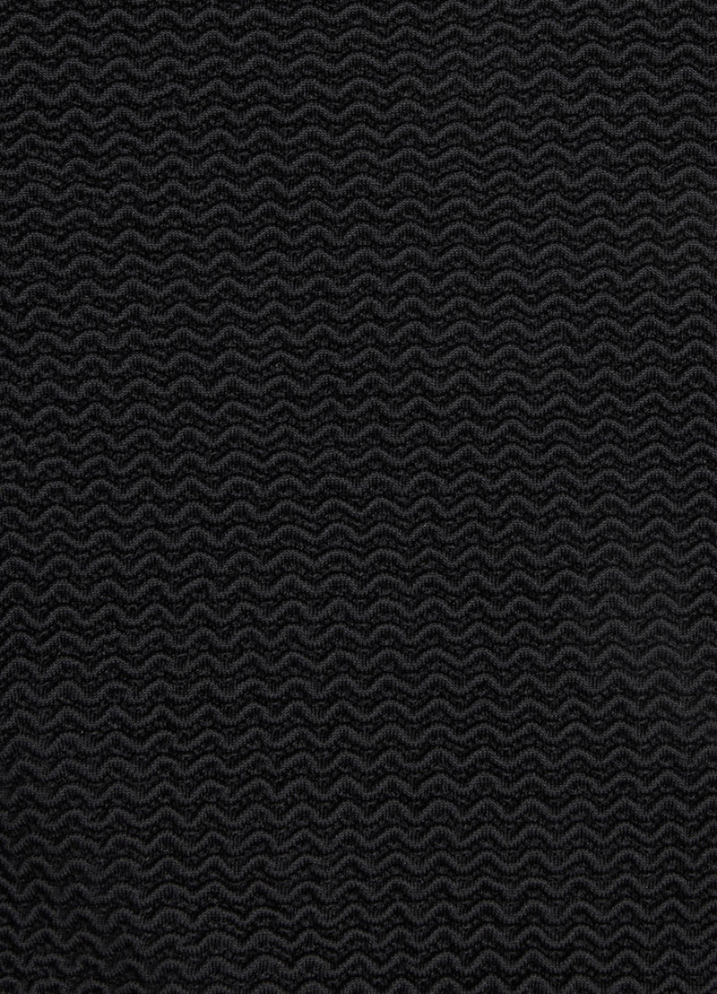 Sea Dive Deep V Neck One Piece - Black