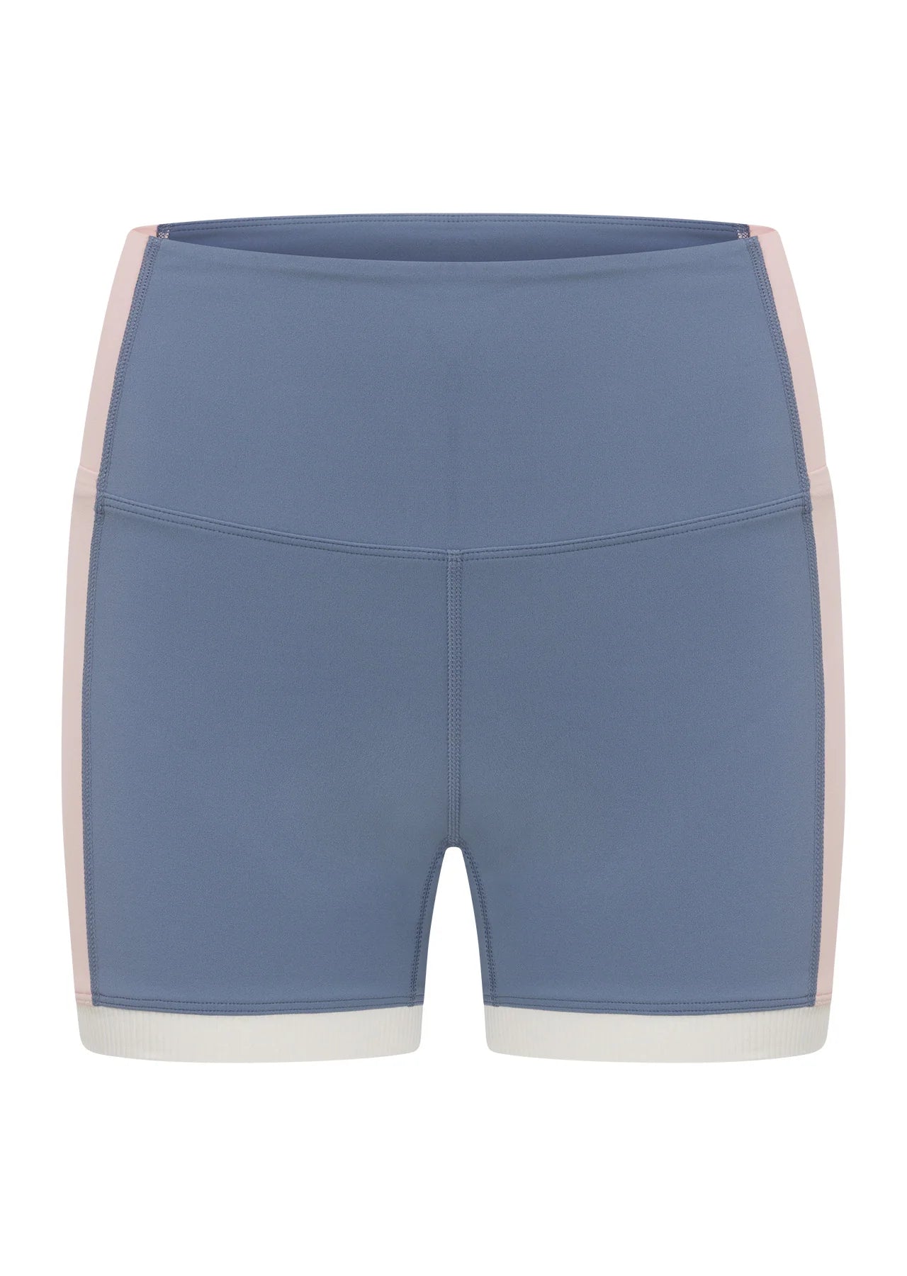 Form Flattering High Rise Waistband
Retro Sport Inspired Contrast Panelling
No Dig Hem Bands for Added Comfort
Side Pockets to Stash your Essentials