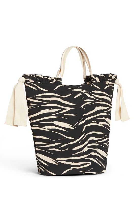 Skin Deep Canvas Tie Side Tote