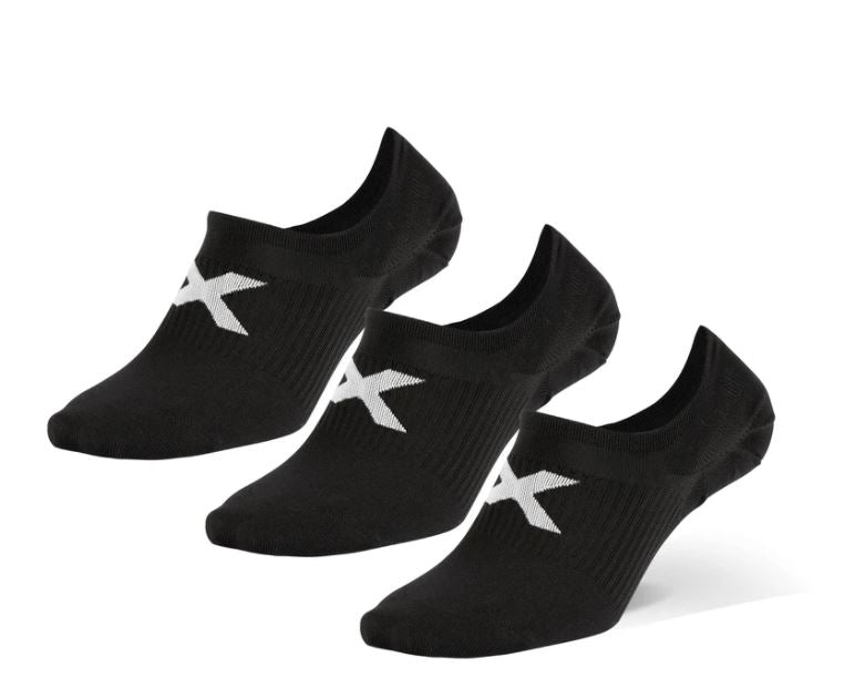 Invisible Sock 3 Pack - Black