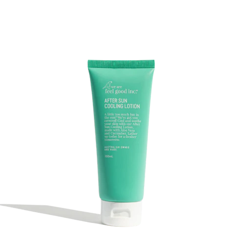 After Sun Cooling Lotion is the dream to your sunburn nightmare It’s perfect for those who have spent a little too much time in the sun and seeking a cooling aloe vera lotion.

Formulated with soothing ingredients like Cucumber and cooling Peppermint to help calm your burn