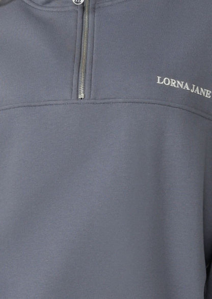 Streamline Quarter Zip Sweat  - Shadow