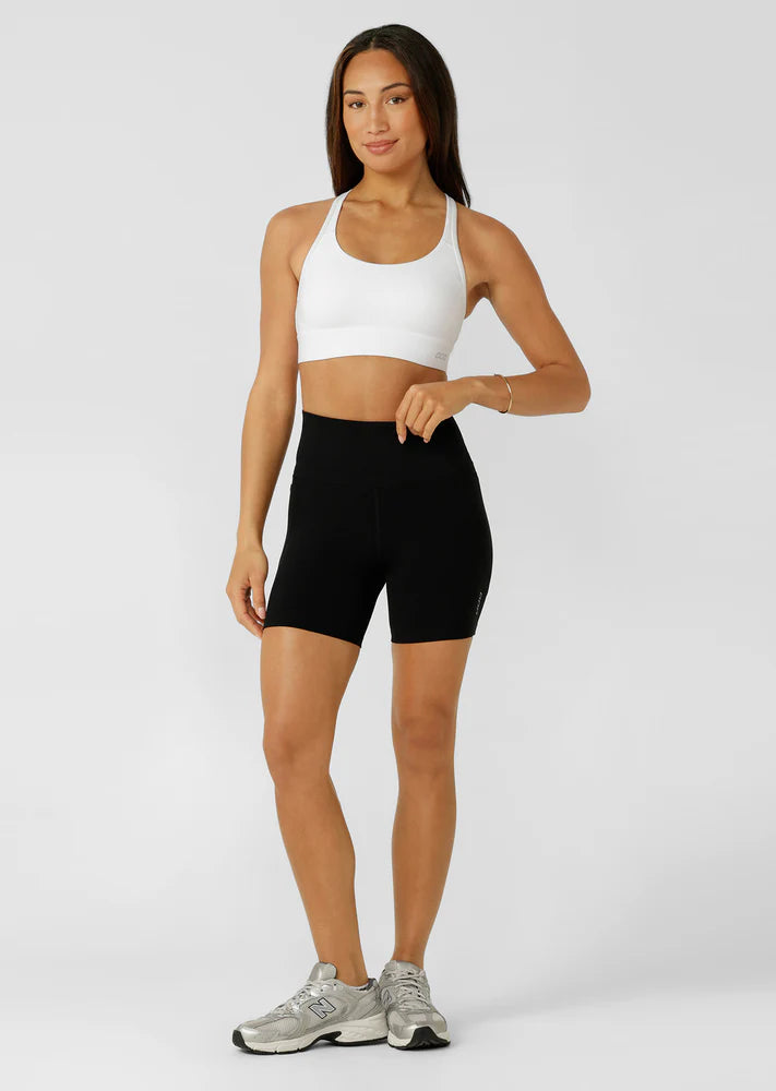 Amy No Chafe Phone Pocket 14cm Bike Shorts - Black