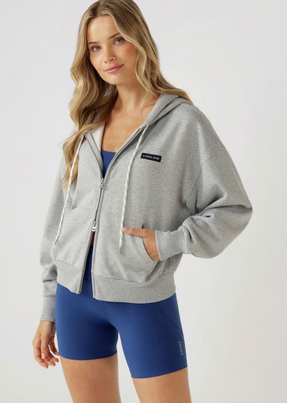 Versatile Layering Piece
Premium Transseasonal Cotton Terry Fabrication
Front Kangaroo Pockets to Stash your Essentials
Hooded Design with Drawcord Adjustability
Full Zip Through Opening with Double Zip Design to Moderate Your Warmth