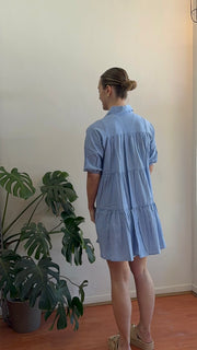 Ellery Shirt Dress - Blue Chambray