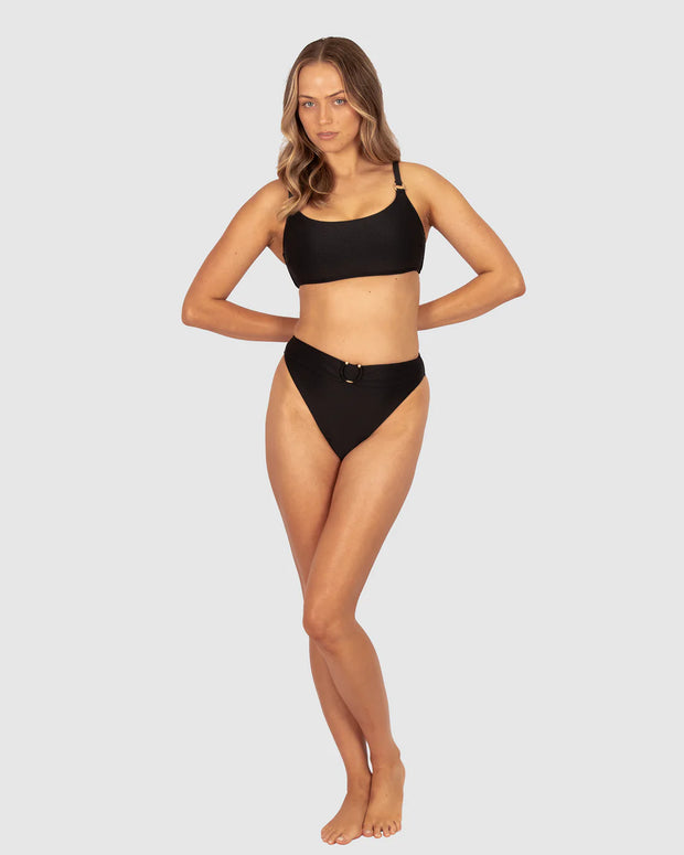 Rococco Luxe D-E Bikini Top - Nero