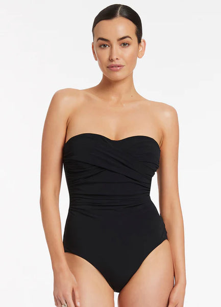 Jetset D DD Twist Front One Piece Bather Fit Folly