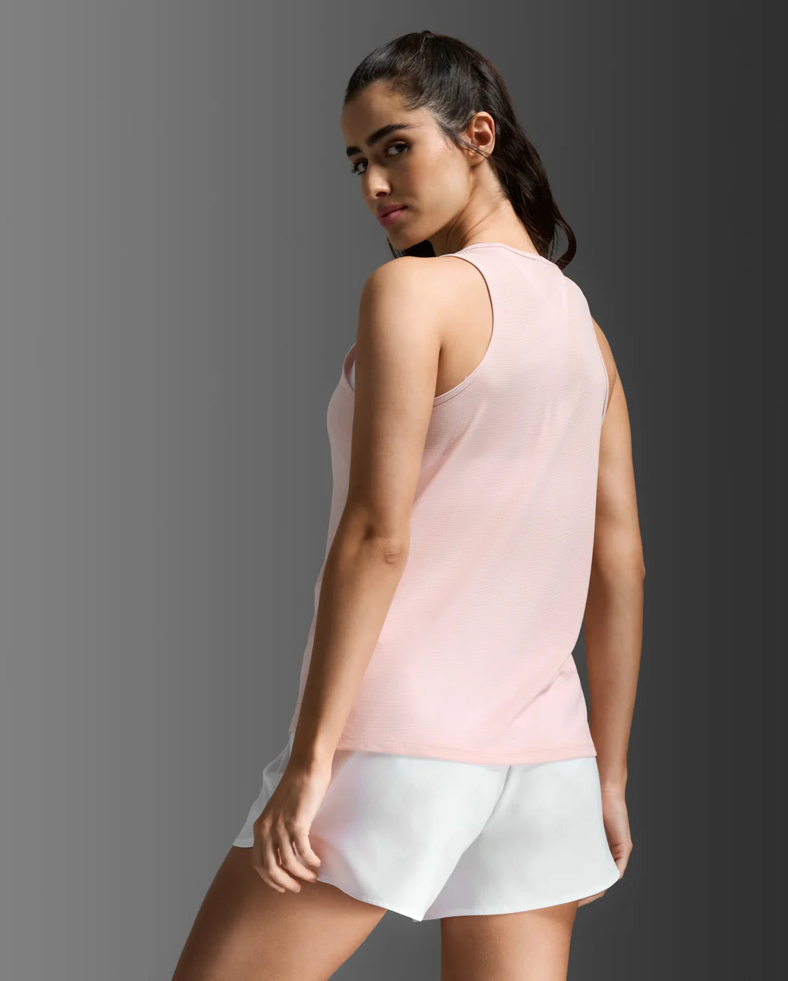 Aero Singlet - Pink Frost