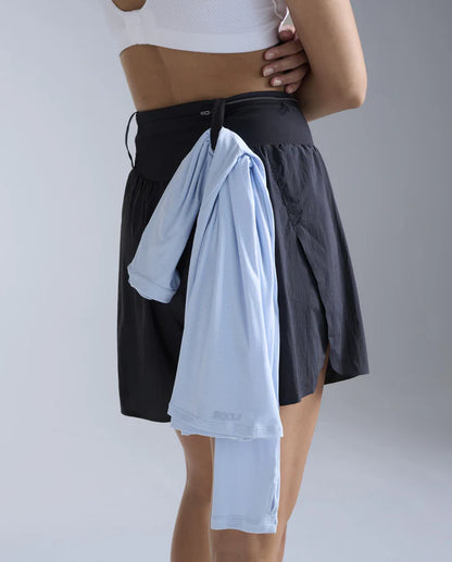 Run freely with everything you need close by. Providing coverage without compromise, the Aero Trail 5 Inch Shorts combine lightweight stretch fabric with a bonded waistband and mesh pocketing for fast-access storage.