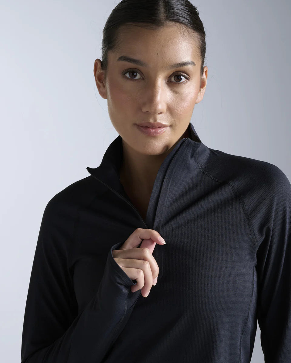 Aero Trail 1/2 Zip - Black