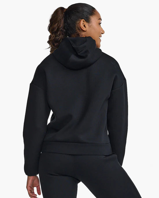 Made from a lightweight double-sided spacer fleece, the Commute Full Zip Hoodie strikes the right balance of warmth without bulk, for lounging at home or making your city commute.