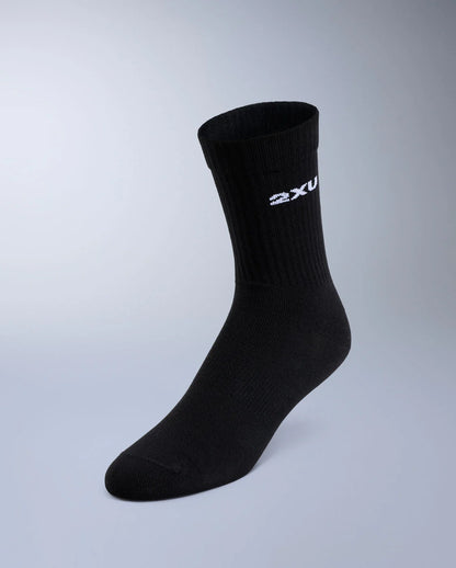 The Cotton Crew Socks 3 Pack feature cushioning under heel, forefoot and a snug, supportive arch band and leverage a cotton blend construction to bring natural breathability and comfort everyday.