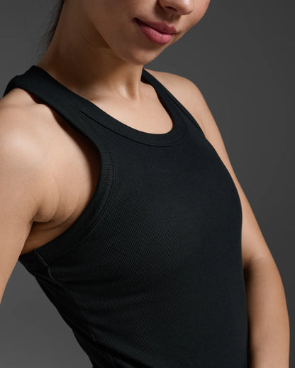 Providing exceptional modal softness and breathability, the Fluid Ribbed Tank is sweat-wicking and durable making it up for a workout or down to chill.