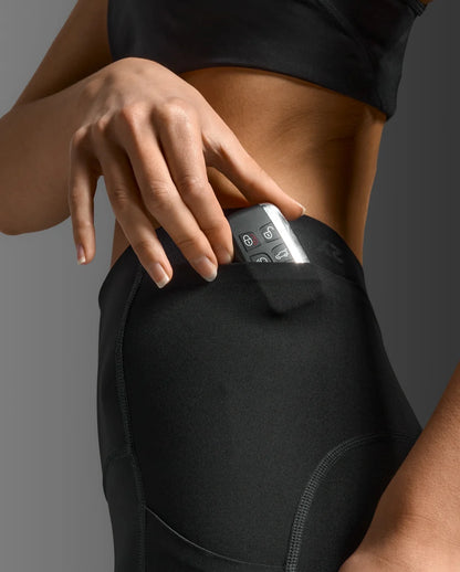 Featuring a luxe matte finish, soft touch and a seamless front panel to leave you feeling sculpted and smooth, the Form Stash Hi-Rise Compression 3/4 Tights, have multiple pocketing options that will literally hold your whole life for a day on the move.