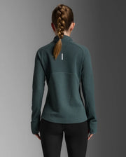 Ignition Hyper-Haptic 1/4 Zip Top - Dark Sage