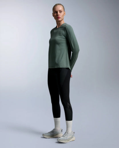 Naturally soft bamboo–wool blend
Lightweight, flexible density
Insulates even when damp
Flatlock seams for reduced chafing
Versatile base layer or standalone wear