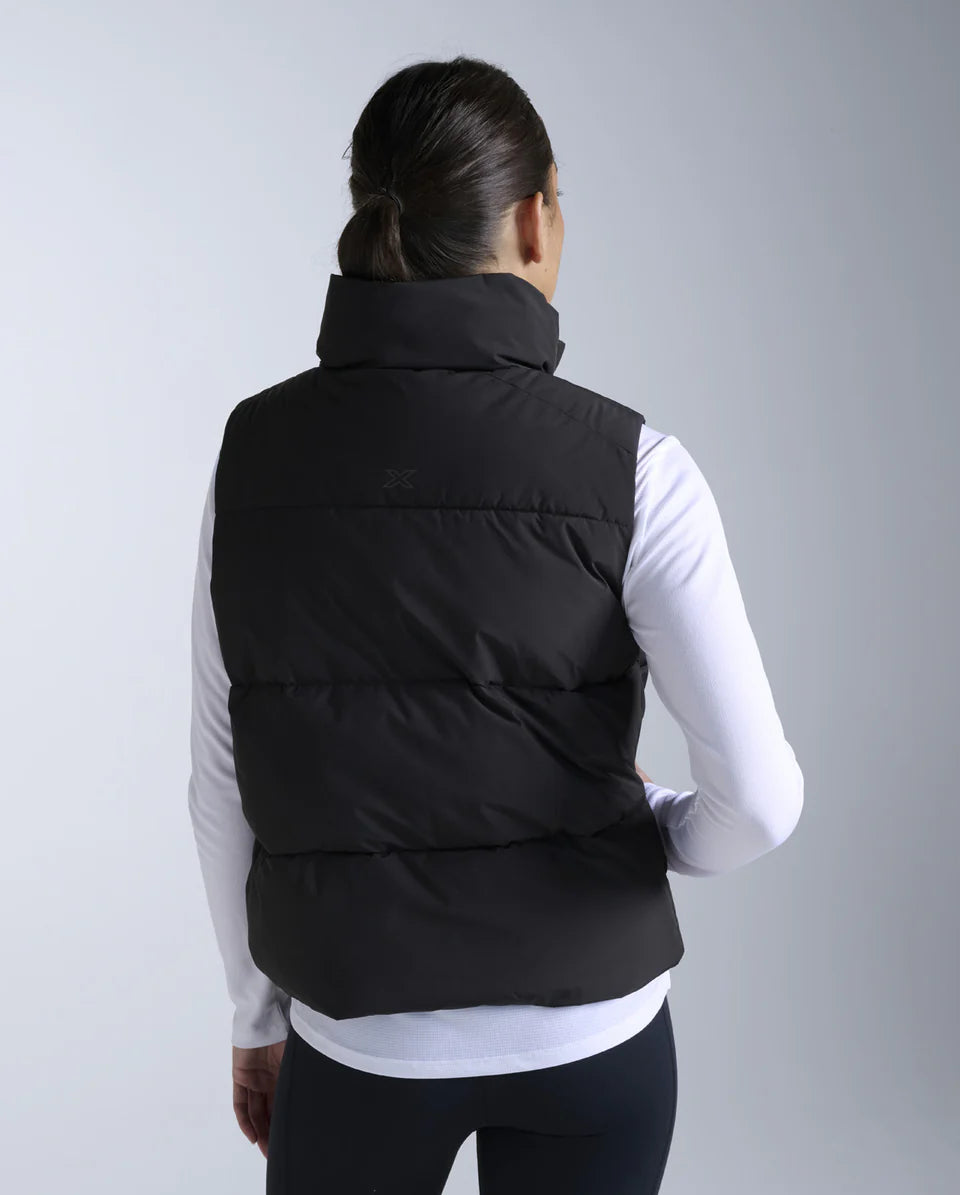 Lightweight down-proof woven shell
Sustainable C0 DWR water-resistant treatment
Stand collar shields neck and traps heat at core
Centre front zip with snap-fastening flap
Angled welt pockets for easy, glove-friendly storage
