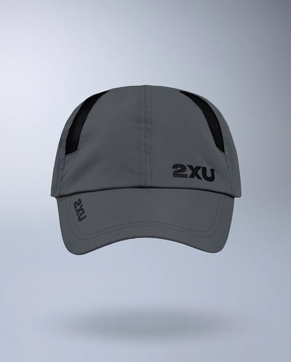 Lightweight 6-panel performance run cap
Moisture-wicking and quick-drying
Mesh ventilation panels
Adjustable velcro closure with silicone tab
Reflective logos for visibility