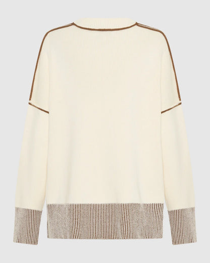 Aspen Knit Jumper - Snow