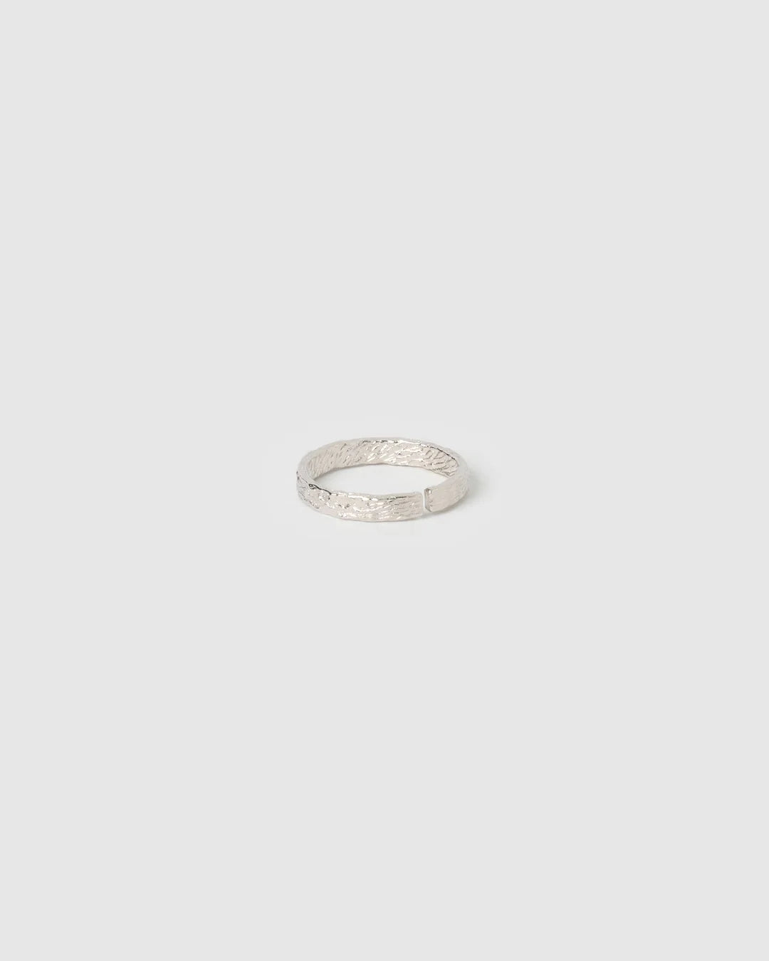 Eros Textured Ring - Small - Silver
