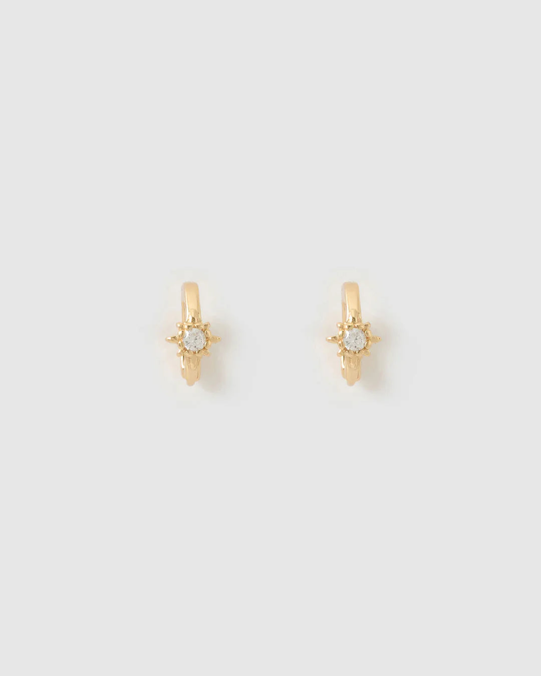 Nova Huggie Earrings - Gold