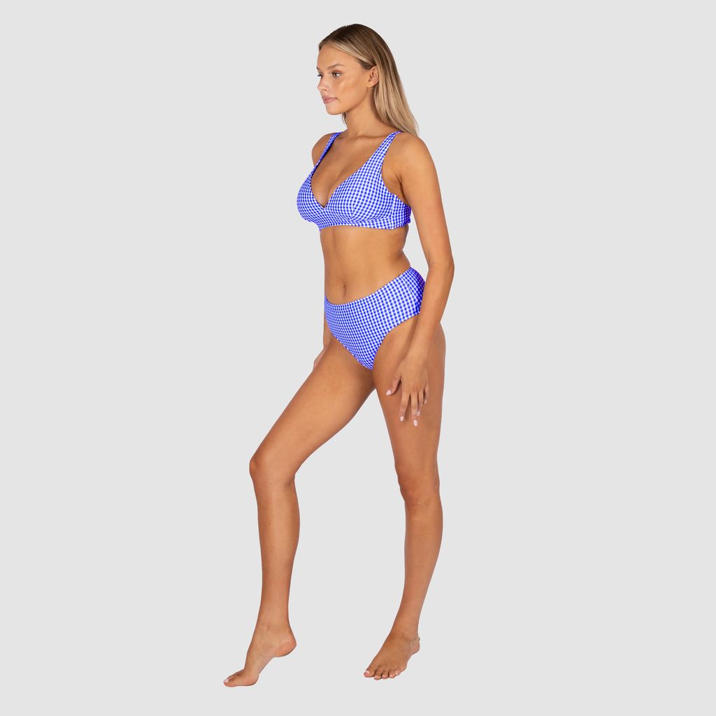 Riviera Mid Bikini Pant - Sapphire