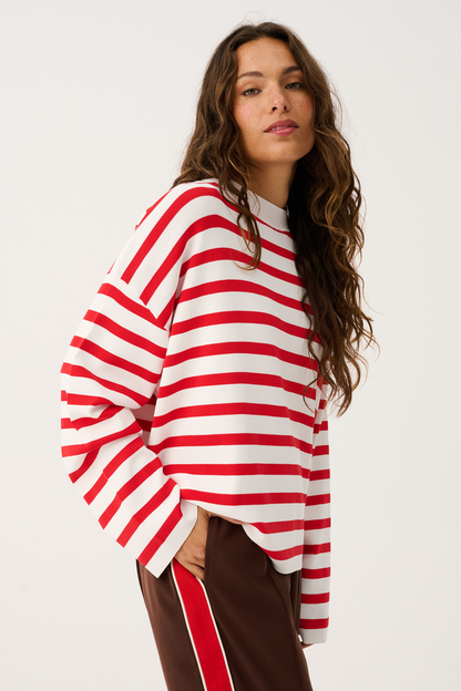 Rae Knit - Siren Stripe