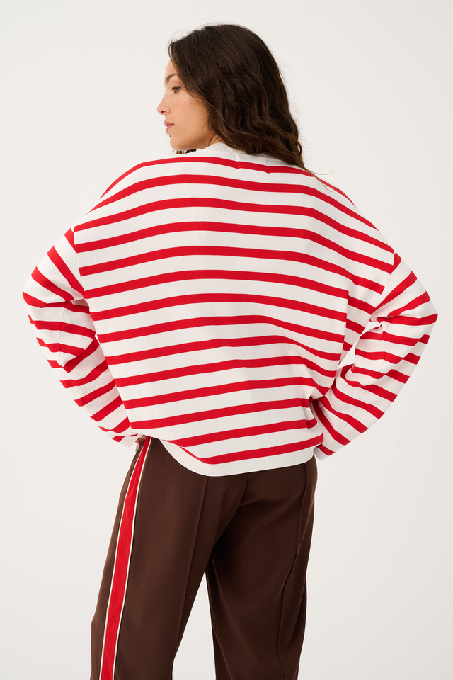 Rae Knit - Siren Stripe