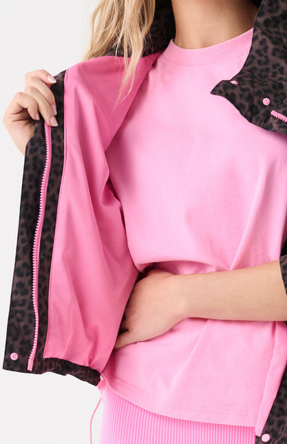 Beau Spray Jacket - Chocolate Leopard