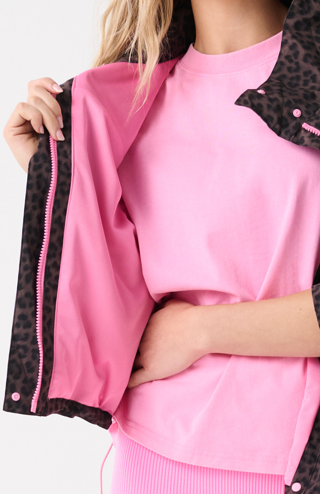 Beau Spray Jacket - Chocolate Leopard